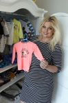Wateringen 19 juli 2016 
Bobbi Eden ( zwanger ) met haar man Mark Laurenz in hun babykamer.