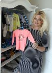 Wateringen 19 juli 2016 
Bobbi Eden ( zwanger ) met haar man Mark Laurenz in hun babykamer.