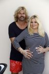 Wateringen 19 juli 2016 
Bobbi Eden ( zwanger ) met haar man Mark Laurenz in hun babykamer.