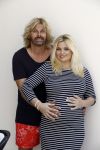 Wateringen 19 juli 2016 
Bobbi Eden ( zwanger ) met haar man Mark Laurenz in hun babykamer.