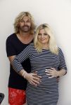 Wateringen 19 juli 2016 
Bobbi Eden ( zwanger ) met haar man Mark Laurenz in hun babykamer.