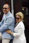 Amsterdam 12 juli 2016
Connie Witteman en Eugene v Dun zijn in ondertrouw gegaan en fietsen naar huis.