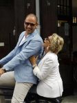 Amsterdam 12 juli 2016
Connie Witteman en Eugene v Dun zijn in ondertrouw gegaan en fietsen naar huis.