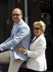 Amsterdam 12 juli 2016
Connie Witteman en Eugene v Dun zijn in ondertrouw gegaan en fietsen naar huis.