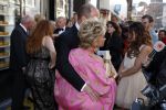 Amsterdam 13 juli 2016  
Premiere absolutely fabulous in Tuschinski. Connie Witteman met verloofde vriend Eugene v Dun