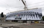 Amsterdam 1 juli 2016
Dafne Schippers grote reclame Nike bij Olympisch stadion.