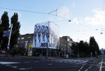 Amsterdam 13 juli 2017 
Reclame Nike / Dafne Schippers op verschillende panden in amsterdam.