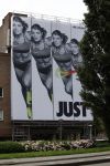 Amsterdam 13 juli 2017 
Reclame Nike / Dafne Schippers op verschillende panden in amsterdam.