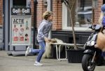 Amsterdam 1 juli 2016 
Danielle Oerlemans Overgaag met kids op de cornelis schuytstraat