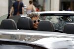 Amsterdam 17 juli 2016  
Dirk Zeelenberg in zijn audi cabrio in amsterdam zuid.