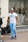 Amsterdam 20 juli 2016
Dries Roelvink in sportoutfit op de pc hooftstraat