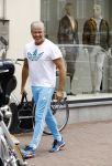 Amsterdam 20 juli 2016
Dries Roelvink in sportoutfit op de pc hooftstraat