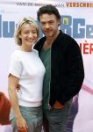 Amsterdam 17 juli 2016
Premiere huisdiergeheimen in Pathe arena. Fedja v Huet met zijn vrouw Karina Smulders