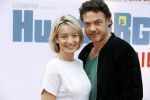 Amsterdam 17 juli 2016
Premiere huisdiergeheimen in Pathe arena. Fedja v Huet met zijn vrouw Karina Smulders