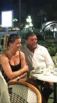 Monaco 20 Juli 2016, Frank Masmeijer met zijn nieuwe vriendin