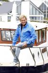 Uitgeest 11 juli 2016
Henny Huisman op zijn boot.