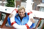 Uitgeest 11 juli 2016
Henny Huisman op zijn boot.