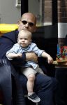 Amsterdam 12 juli 2016 
Jaap v Zweden met kleinzoon vader zoon en schoonzus op terras.