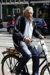 Amsterdam 12 juli 2016  
Jan Stekelenburg op de fiets in Amsterdam.