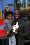 Amsterdam 17 juli 2016
Premiere huisdiergeheimen in Pathe arena. Jandino Asporaat met zoon