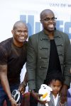 Amsterdam 17 juli 2016
Premiere huisdiergeheimen in Pathe arena. Jandino Asporaat met zoon