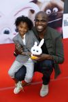 Amsterdam 17 juli 2016
Premiere huisdiergeheimen in Pathe arena. Jandino Asporaat met zoon