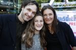Amsterdam 17 juli 2016
Premiere huisdiergeheimen in Pathe arena. Javier Guzman zijn dochter Amelie ( grijze trui met hart) ex vriendin Yvette Hoogerwerf Hugo Metsers  met dochter Delphine Metsers (paarse kleding) en Kyara (grijze jurk)