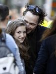 Amsterdam 17 juli 2016
Premiere huisdiergeheimen in Pathe arena. Javier Guzman zijn dochter Amelie ( grijze trui met hart) ex vriendin Yvette Hoogerwerf Hugo Metsers  met dochter Delphine Metsers (paarse kleding) en Kyara (grijze jurk)