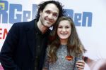 Amsterdam 17 juli 2016
Premiere huisdiergeheimen in Pathe arena. Javier Guzman zijn dochter Amelie ( grijze trui met hart) ex vriendin Yvette Hoogerwerf Hugo Metsers  met dochter Delphine Metsers (paarse kleding) en Kyara (grijze jurk)