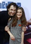 Amsterdam 17 juli 2016
Premiere huisdiergeheimen in Pathe arena. Javier Guzman zijn dochter Amelie ( grijze trui met hart) ex vriendin Yvette Hoogerwerf Hugo Metsers  met dochter Delphine Metsers (paarse kleding) en Kyara (grijze jurk)