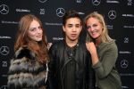 Amsterdam 8 juli 2016
Modeshow Tony Cohen tijdens de amsterdam fashion week op westergasfabriekterrein. Claudia Dierdorp met dochter Julia Klein en vriend