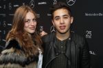 Amsterdam 8 juli 2016
Modeshow Tony Cohen tijdens de amsterdam fashion week op westergasfabriekterrein. Claudia Dierdorp met dochter Julia Klein en vriend