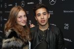 Amsterdam 8 juli 2016
Modeshow Tony Cohen tijdens de amsterdam fashion week op westergasfabriekterrein. Claudia Dierdorp met dochter Julia Klein en vriend