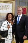 Amsterdam 13 juli 2016  
Premiere absolutely fabulous in Tuschinski. Justine Palmelay met een kennis