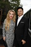 Amsterdam 8 juli 2016
Modeshow Tony Cohen tijdens de amsterdam fashion week op westergasfabriekterrein. Kamaliya Zahoor met haar man