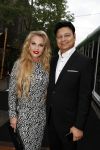 Amsterdam 8 juli 2016
Modeshow Tony Cohen tijdens de amsterdam fashion week op westergasfabriekterrein. Kamaliya Zahoor met haar man