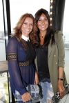 Amsterdam 11 juli 2016 
Modeshow Maria Tailor in de amsterdam Lookout aan het IJ. Karin de Rooy en Felicity Gullit