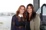 Amsterdam 11 juli 2016 
Modeshow Maria Tailor in de amsterdam Lookout aan het IJ. Karin de Rooy en Felicity Gullit