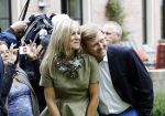 Wassenaar 8 juli 2016
Koninklijk fotouur op de Horsten met Koning Willem Alexander Koningin Maxima en de prinsessen Amalia Ariane en Alexia. Ook de honden zijn erbij.