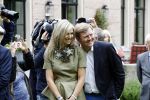 Wassenaar 8 juli 2016
Koninklijk fotouur op de Horsten met Koning Willem Alexander Koningin Maxima en de prinsessen Amalia Ariane en Alexia. Ook de honden zijn erbij.
