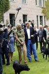 Wassenaar 8 juli 2016
Koninklijk fotouur op de Horsten met Koning Willem Alexander Koningin Maxima en de prinsessen Amalia Ariane en Alexia. Ook de honden zijn erbij.