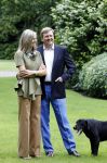 Wassenaar 8 juli 2016
Koninklijk fotouur op de Horsten met Koning Willem Alexander Koningin Maxima en de prinsessen Amalia Ariane en Alexia. Ook de honden zijn erbij.