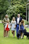 Wassenaar 8 juli 2016
Koninklijk fotouur op de Horsten met Koning Willem Alexander Koningin Maxima en de prinsessen Amalia Ariane en Alexia. Ook de honden zijn erbij.