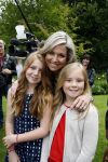 Wassenaar 8 juli 2016
Koninklijk fotouur op de Horsten met Koning Willem Alexander Koningin Maxima en de prinsessen Amalia Ariane en Alexia. Ook de honden zijn erbij.