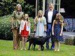 Wassenaar 8 juli 2016
Koninklijk fotouur op de Horsten met Koning Willem Alexander Koningin Maxima en de prinsessen Amalia Ariane en Alexia. Ook de honden zijn erbij.