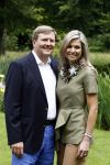 Wassenaar 8 juli 2016
Koninklijk fotouur op de Horsten met Koning Willem Alexander Koningin Maxima en de prinsessen Amalia Ariane en Alexia. Ook de honden zijn erbij.