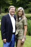 Wassenaar 8 juli 2016
Koninklijk fotouur op de Horsten met Koning Willem Alexander Koningin Maxima en de prinsessen Amalia Ariane en Alexia. Ook de honden zijn erbij.