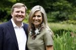 Wassenaar 8 juli 2016
Koninklijk fotouur op de Horsten met Koning Willem Alexander Koningin Maxima en de prinsessen Amalia Ariane en Alexia. Ook de honden zijn erbij.