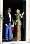 Wassenaar 8 juli 2016
Koninklijk fotouur op de Horsten met Koning Willem Alexander Koningin Maxima en de prinsessen Amalia Ariane en Alexia. Ook de honden zijn erbij.