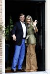 Wassenaar 8 juli 2016
Koninklijk fotouur op de Horsten met Koning Willem Alexander Koningin Maxima en de prinsessen Amalia Ariane en Alexia. Ook de honden zijn erbij.
